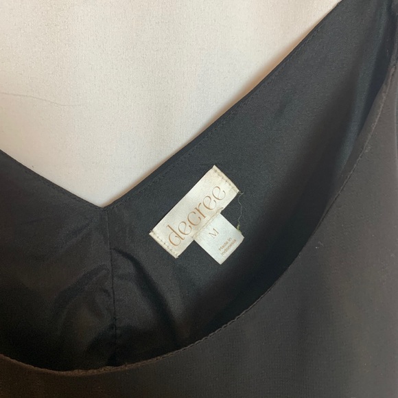 Black Slip Dress - Picture 3 of 3